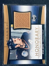 2005-06 UPPER DECK TRILOGY HONORARY SWATCHES RYAN SMYTH JERSEY HOCKEY CARD