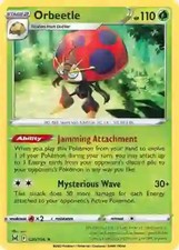 Orbeetle - 020/196 - Holo Rare (Near Mint) Lost Origin - Grass Pokémon