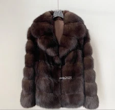 Women Winter Warm New Luxury Real Mink Fur Coat Fur Coat Winter Mink Fur Jacket