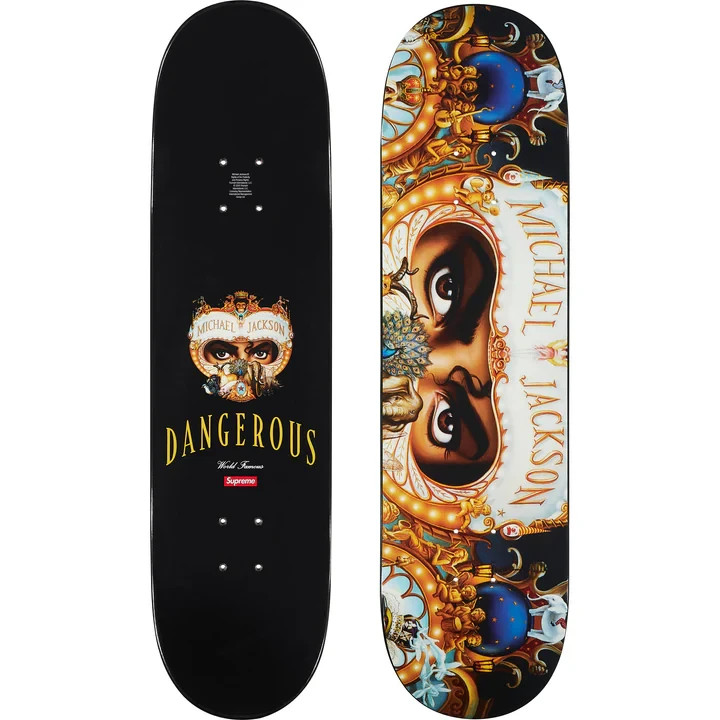 スケートボード Supreme Michael Jackson Skateboard Multi Supreme Michael Jackson Dangerous Skateboard Multi | eBay