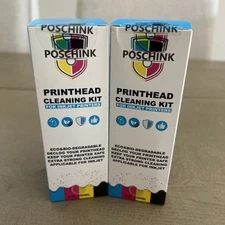 POSCHINK. Printhead Cleaning Kit for INKJET PRINTERS. 100 ml. New * 2PACK*
