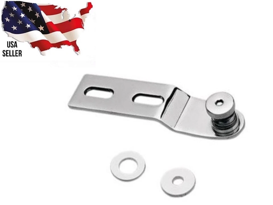 Chrome Rear Seat Bracket Harley Davidson Sportster 1983-2003 XL Hugger 883 1200 - Image 2 of 3