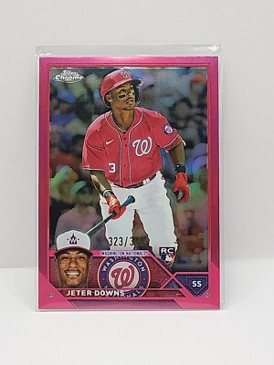 小物 Jeter 2023 Topps Chrome - Magenta Refractor #56 Jeter Downs #d/399