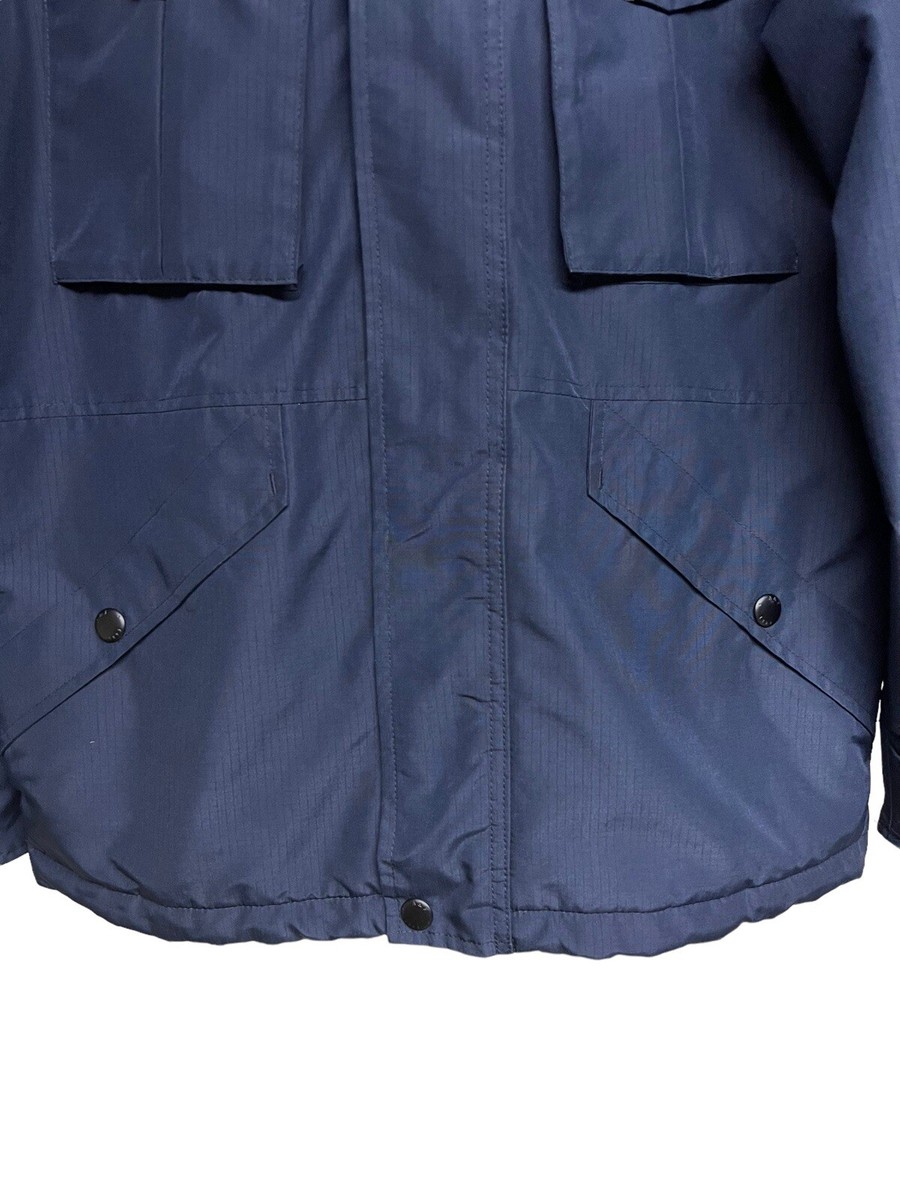 Abercrombie & Fitch Midweight Technical Jacket Navy Blue