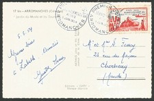 Carte 1er Jour D Day, Débarquement Juin 1954 Arromanches
