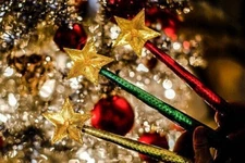 MAGIC LIGHT WAND CHRISTMAS TREE REMOTE CONTROL & RECEIVER