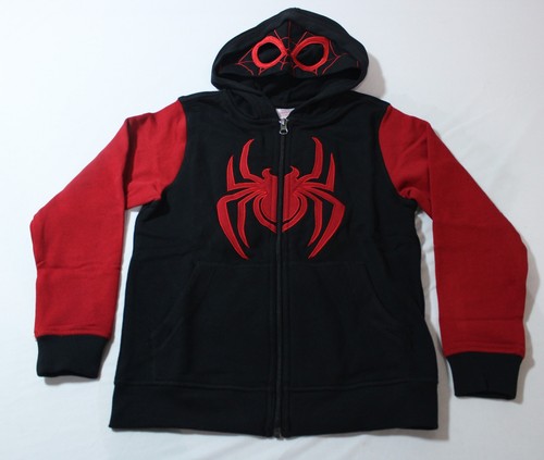 Hanna Andersson Boy's Marvel Miles Morales French Terry Hoodie Multicolor US:8