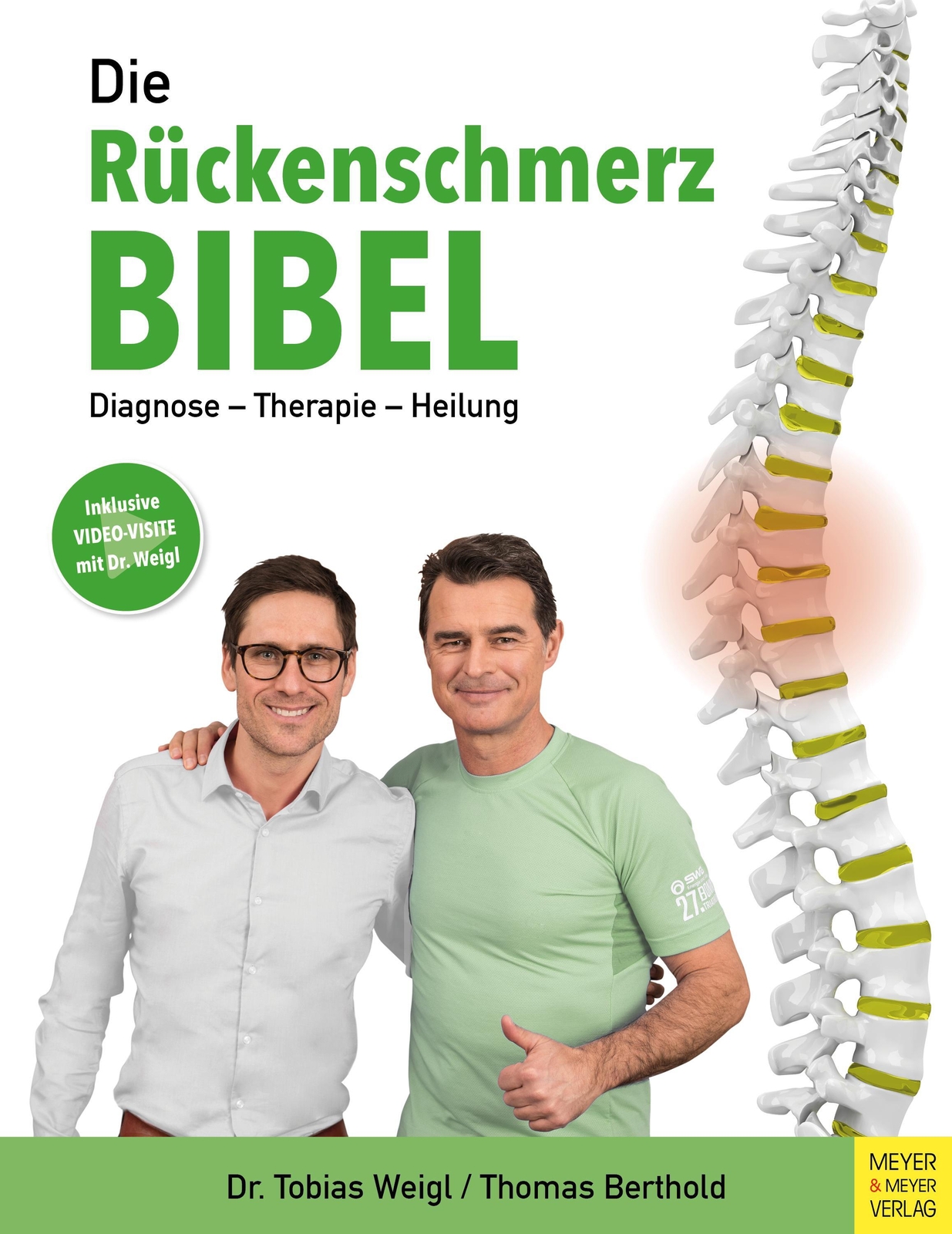 Thumbnail - Die Rückenschmerz-bibel Diagnose - Therapie - Heilung Tobias Weigl (u.