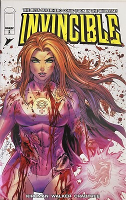 Invincible #2 WhatNot Exclusive! TRADE DRESS, Atom Eve! Tyler Kirkham variant  