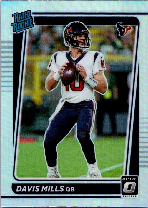 2021 Donruss Optic #222 Davis Mills HOLO