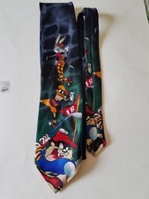 Bugs Bunny, Daffy Taz playing Golf - Men's Tie - 57" - Looney Tunes