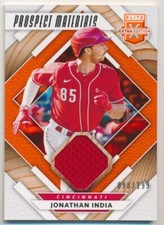 JONATHAN INDIA 2020 Elite Extra Edition PROSPECT MATERIALS JERSEY RC 98/199 REDS