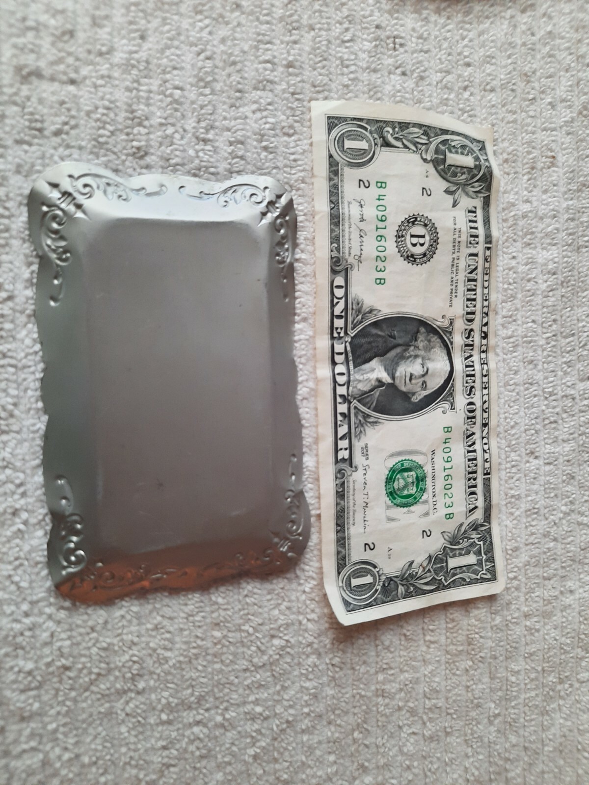 Vintage advertising tip tray MT PENN STOVE WORKS Reading, PA BERKS