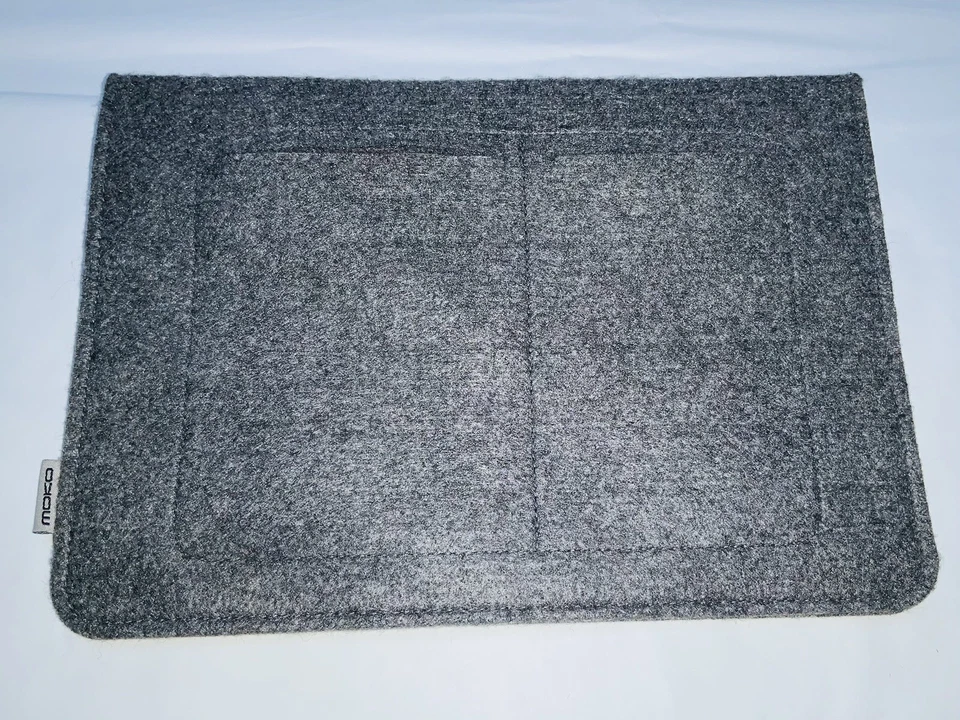 MOKO Gris Forrado iPad Funda Protectora Funda con Bolsillos Extra Foto 4 de 4