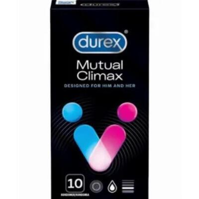 10 Stück Durex Mutual Climax Kondome Liebe Sex Konzipiert für Sie beide