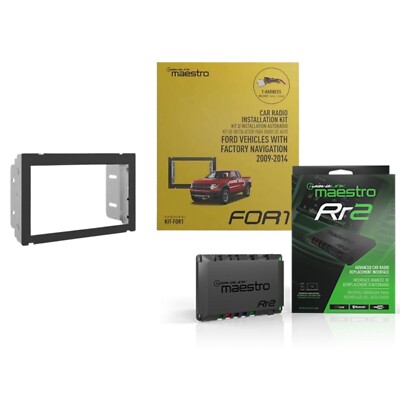 iDatalink KITFOR1 Dashkit for select 09-14 Ford w/ factory Nav + ADSMRR2 Module