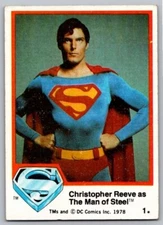 1978 & 1980 Topps Superman 1 & 2 Movie Cards (1-165 & Inserts) - Pick the Cards