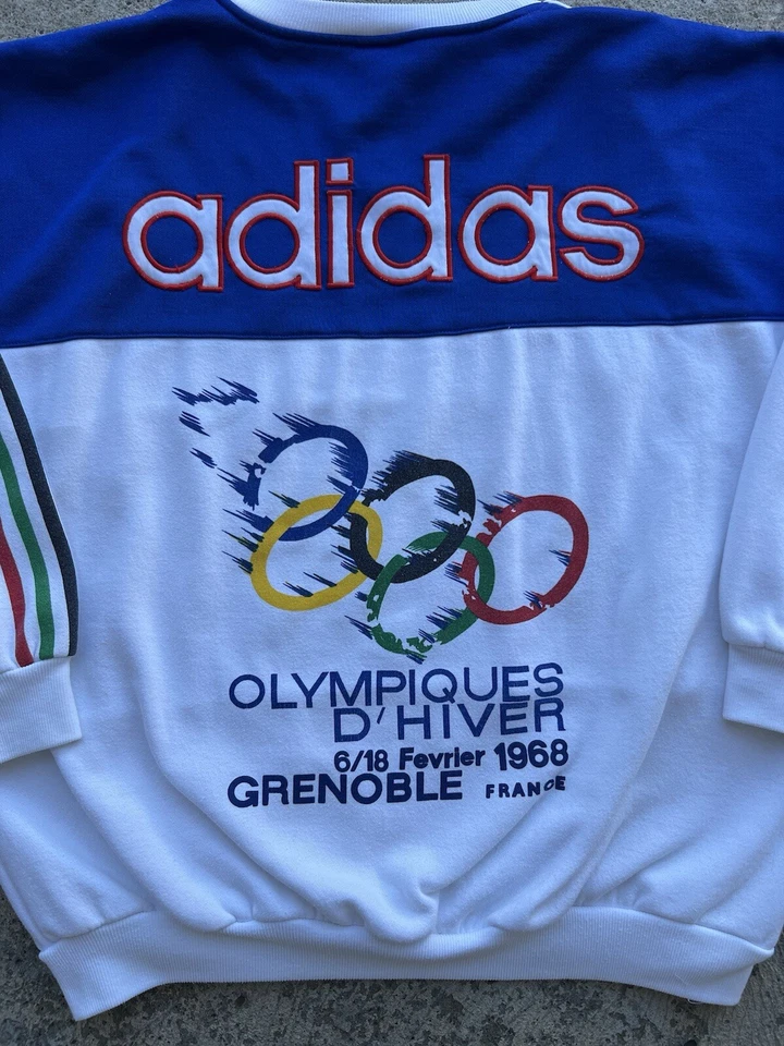 Vintage Adidas Olympic Winter Games Japan Sapporo ‘72 Sweater - Image 2 of 4