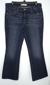 Levis 515 Bootcut Womenâs Size 12S 31x30 Blue Cotton Denim Polyester Jeans | eBay