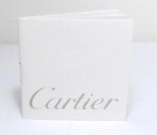 CARTIER INFORMATION MANUAL MULTIPLE LANGUAGES EXPLAINS CARE FOR WATCH