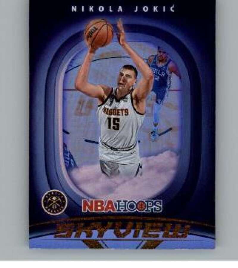 2023-24 Hoops Skyview Holo #19 Nikola Jokic Nuggets