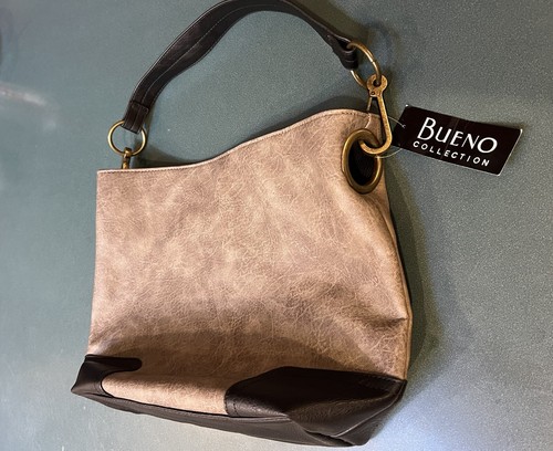 Bueno Bag Tote Fall Bag, Fashion Purse, Pocketbook. Brown With Tag. - Picture 4 of 9