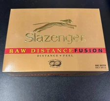 Slazenger Fusion Raw Distance Golf Balls Distance Feel White - Box of 12 - NEW