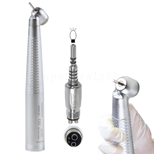COXO Dental 45 Grados Alta Velocidad Pieza de Mano Fibra Óptica LED 4/6 Agujeros para KaVoty - Imagen 33 de 52