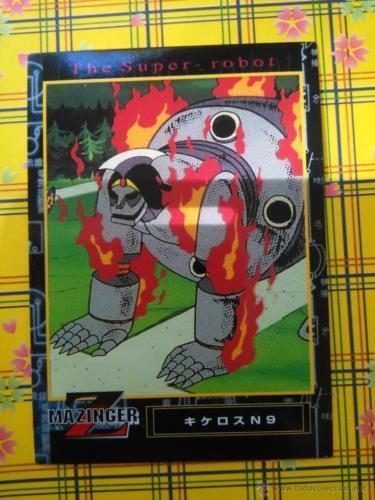 go nagai carddass masters amada cards TRADING CARDS MAZINGER Z - Picture 1 of 1