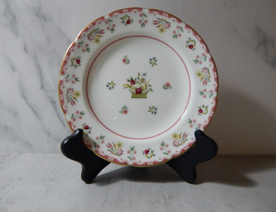 Wedgwood Bianca Williamsburg Script Bread Plate 6  
