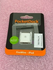 Firewire 400 to Apple 30 pin Adapter Pocketdock Sendstation Connector T8579LL/A