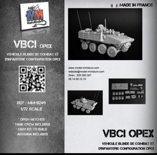VBCI OPEX , french army, 1/72, Model-Miniature - Photo 4/4