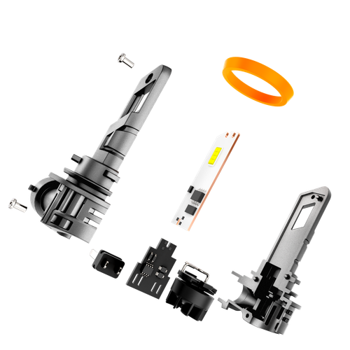 4X AUXBEAM H9 H11 LED Headlight For Chevy Silverado 1500 2500HD 3500HD 2022 2023 - Picture 10 of 12