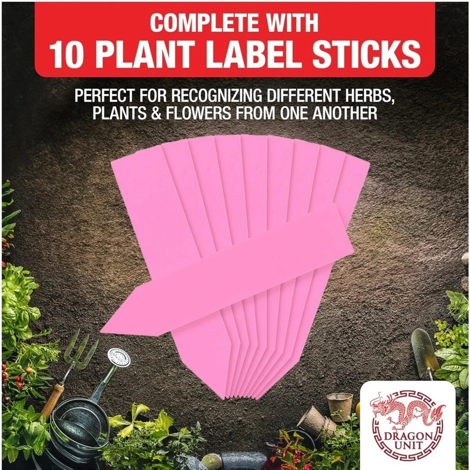 Herramienta giratoria aireador de compost Dragon Unit - resistente a la intemperie + etiquetas Foto 4 de 4