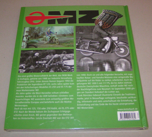 Das große MZ Buch - RT 125, ES 125, TS 150, TS 250, ETZ 250, ETZ 251 - Neu 2024 - Bild 2 von 2