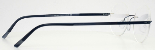 SILHOUETTE 5410 48 6060 5416 Blue Unisex Round Rimless Eyeglasses 49-19-150 B:43 - Picture 6 of 15