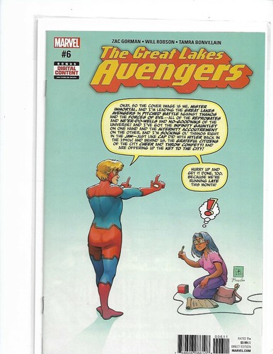 Great Lakes Avengers #6 Marvel Comics 2017 Neu mit Etikett 84