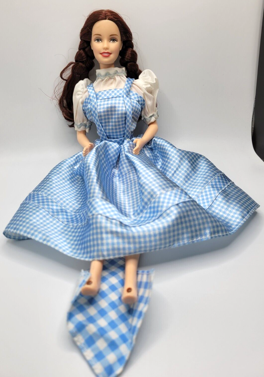 VTG Mattel Wizard of Oz Dorothy Judy Garland Fashion Doll Gingham