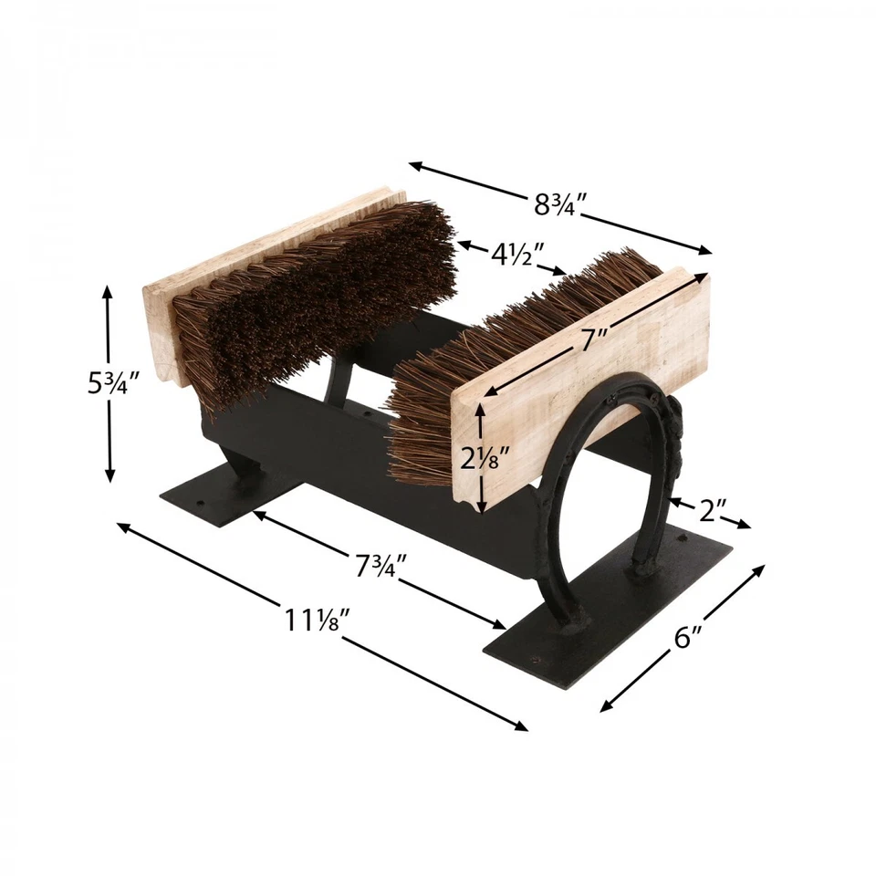 Raspador de botas de ferradura de ferro fundido - Imagem 3 de 4