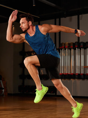 Herren Tank Tops ärmellos Muskeln Sport Sport Fitnessstudio Training schnell trocknen A-Shirt - Bild 66 von 97