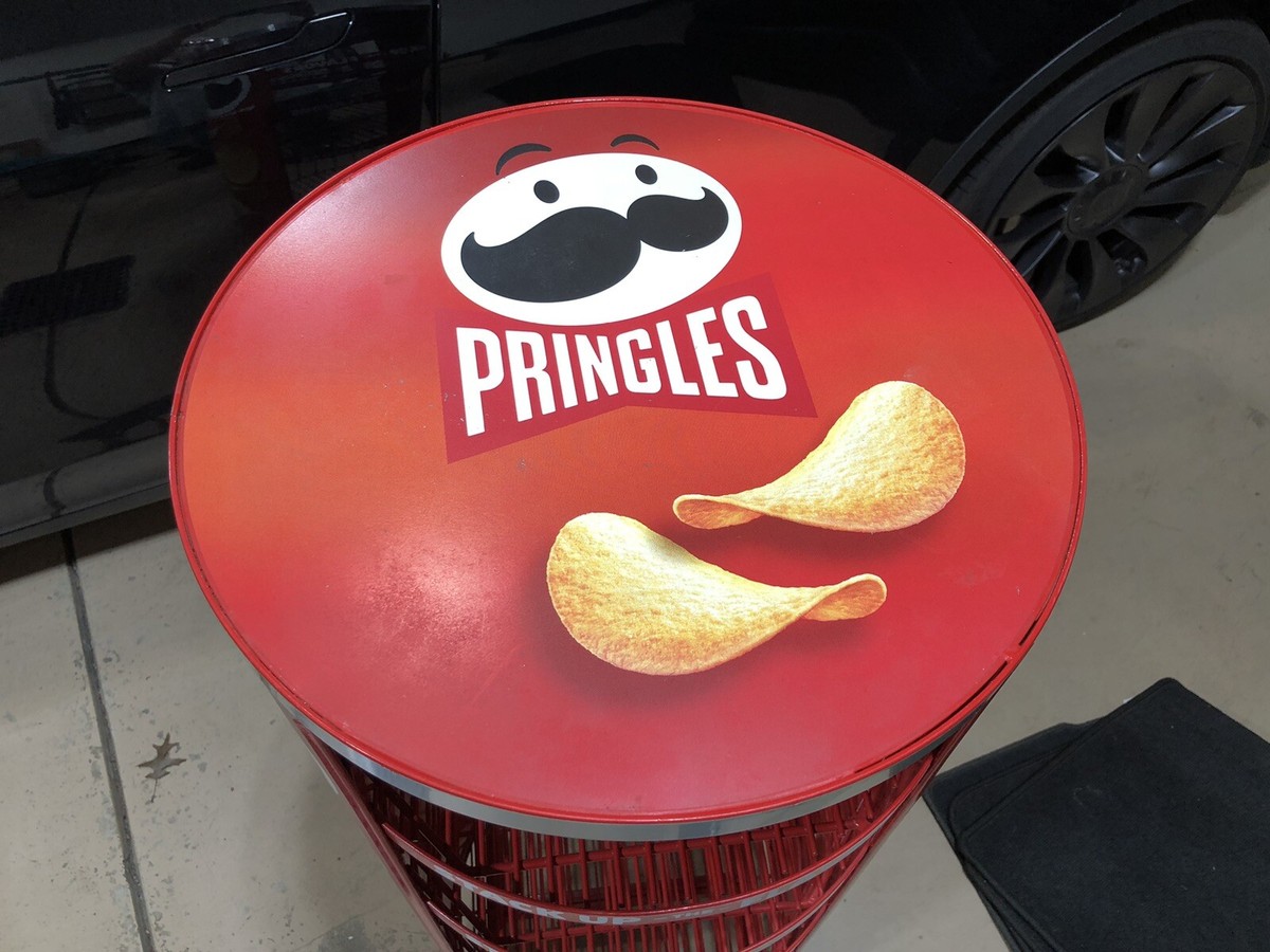 Pringles Display Stand Limited Edition All Metal 48” Unique | eBay