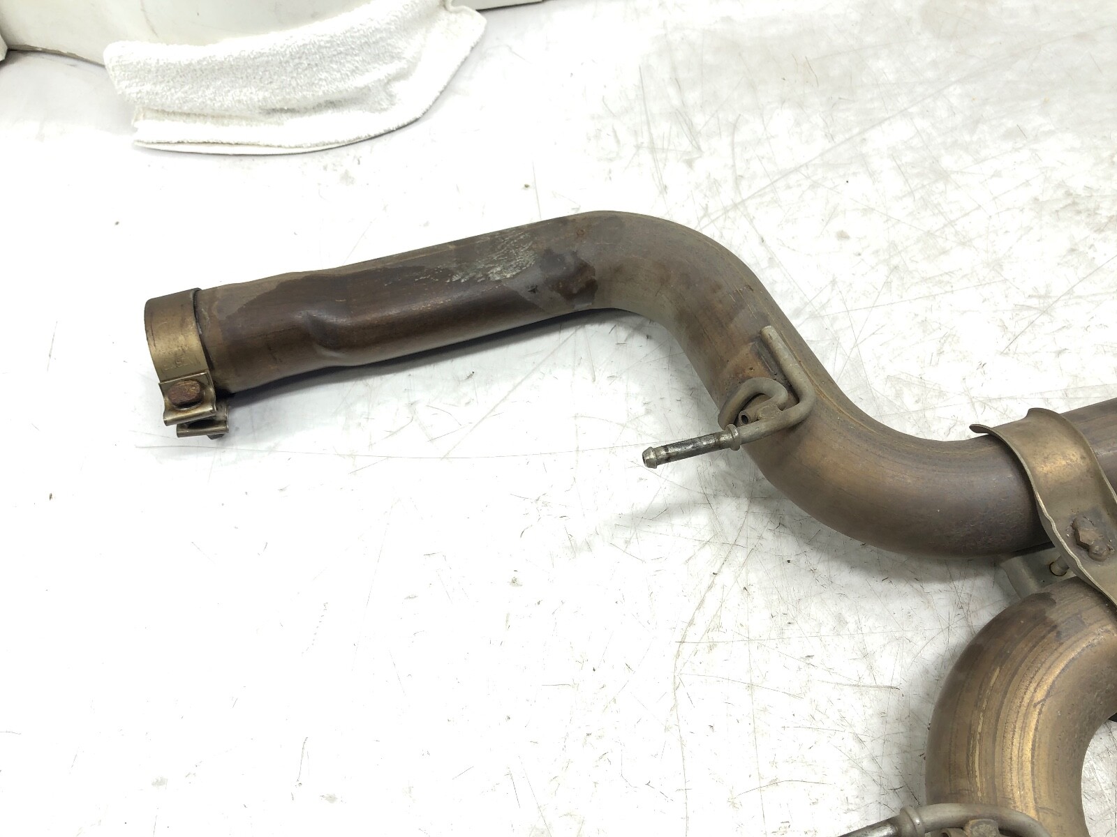 2014-2017 MASERATI GHIBLI 3.0L V6 EXHAUST SILENCER RESONATOR ASSEMBLY OEM.
