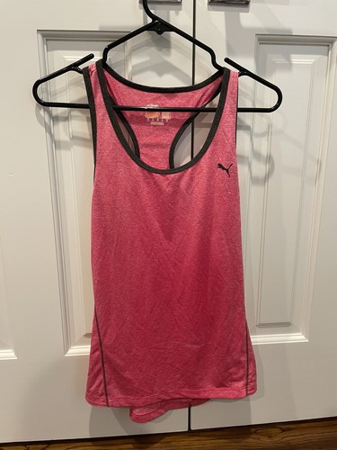 Puma Damen Tank Top Racer Back Dry Fit Coral Größe M