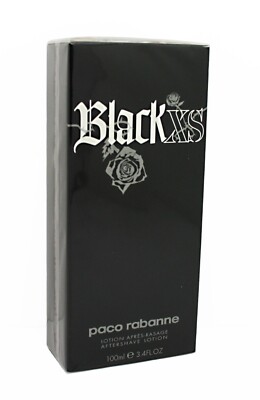 Paco Rabanne, Black XS, after Shave Lotion, 100ml. Neu Versiegelt