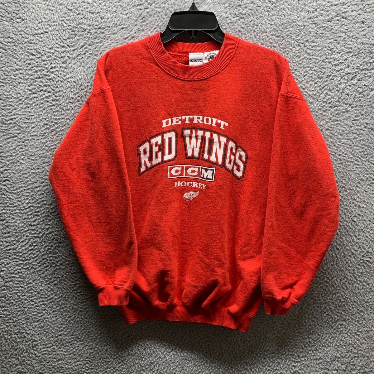 Red Wings Sweatshirt, Detroit Red Wings Sweater, Hockey Sweatshirt