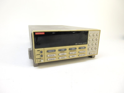 Keithley 7001 Switch System Mainframe w/ 7156 20 Channel Scanner Card