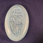 Naughty Risqué Man Woman Double Sided Decorative Plate Blue — photo 2