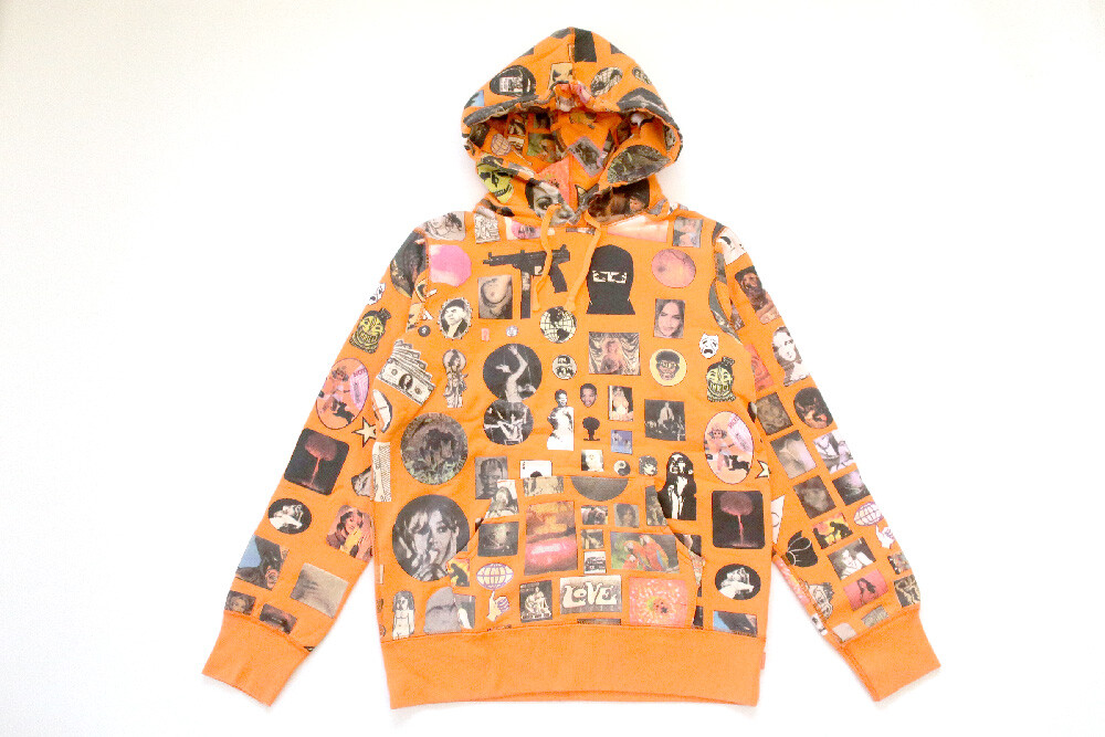 felpa supreme militare