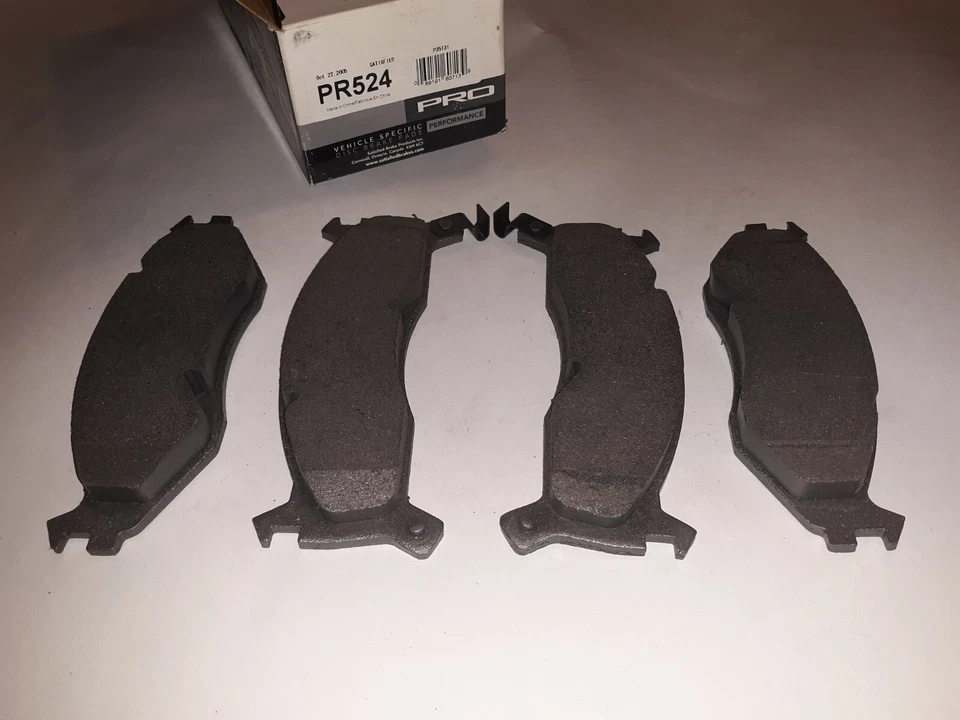 FRONT PRO DISC BRAKE PADS for Dodge Caravan Voyager LeBaron Grand Acclaim PR524 - Image 2 of 3