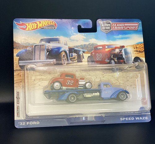 NEW Hot Wheels Premium Team Transport โ32 Ford & Speed Waze ๐๐ฆ - Picture 2 of 3